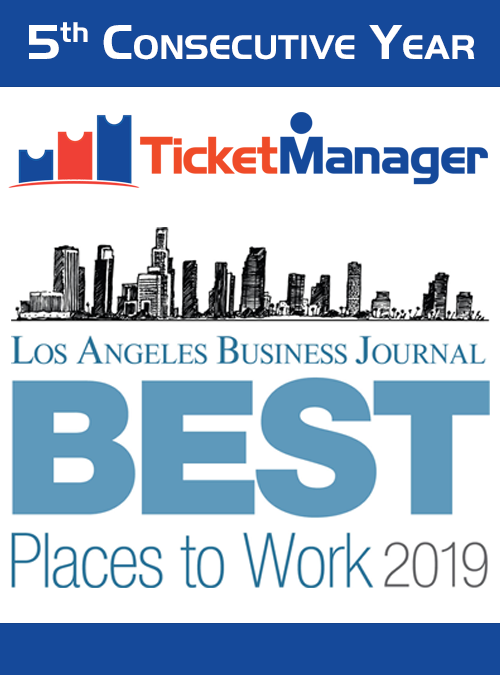 Los Angeles Business Journal Names TicketManager One of LA’s Best