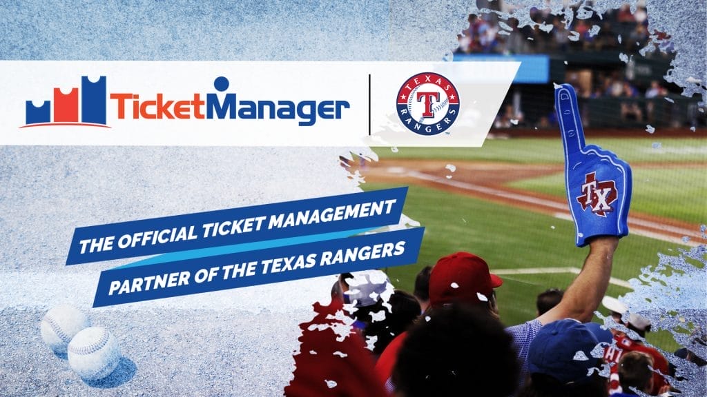 Texas Rangers Begin Second Season with TicketManager as Official Corporate Ticket Management Partner